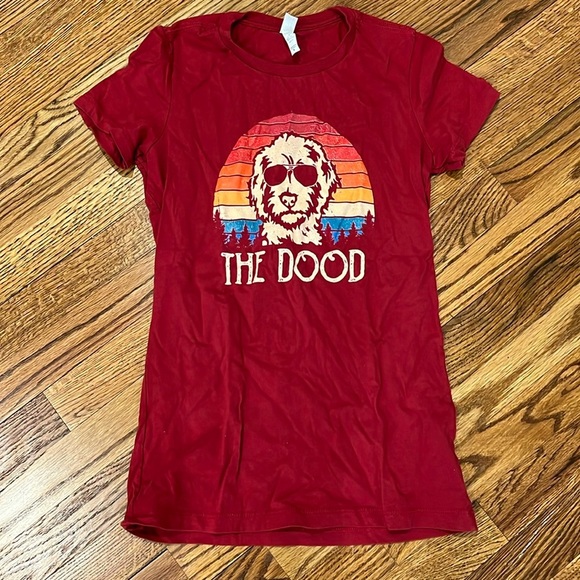 Bella Canvas Tops - Doodle “the dood” women’s tshirt